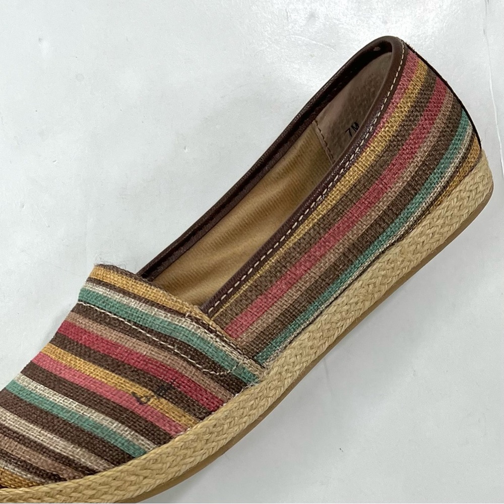 b.o.c. Women's Franki Multi Color Slip-On Espadrilles Flats - Picture 5 of 9